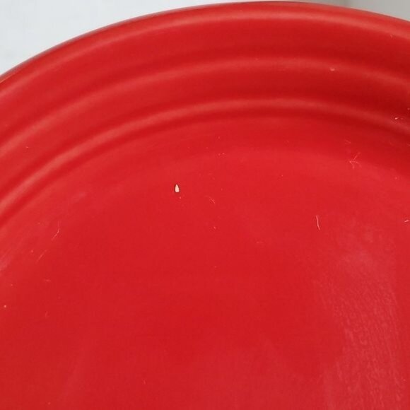 Fiestaware Fiesta CERAMIC Bread Tray Server Serving Plater Plate DISH Scarlet Re - Picture 15 of 16